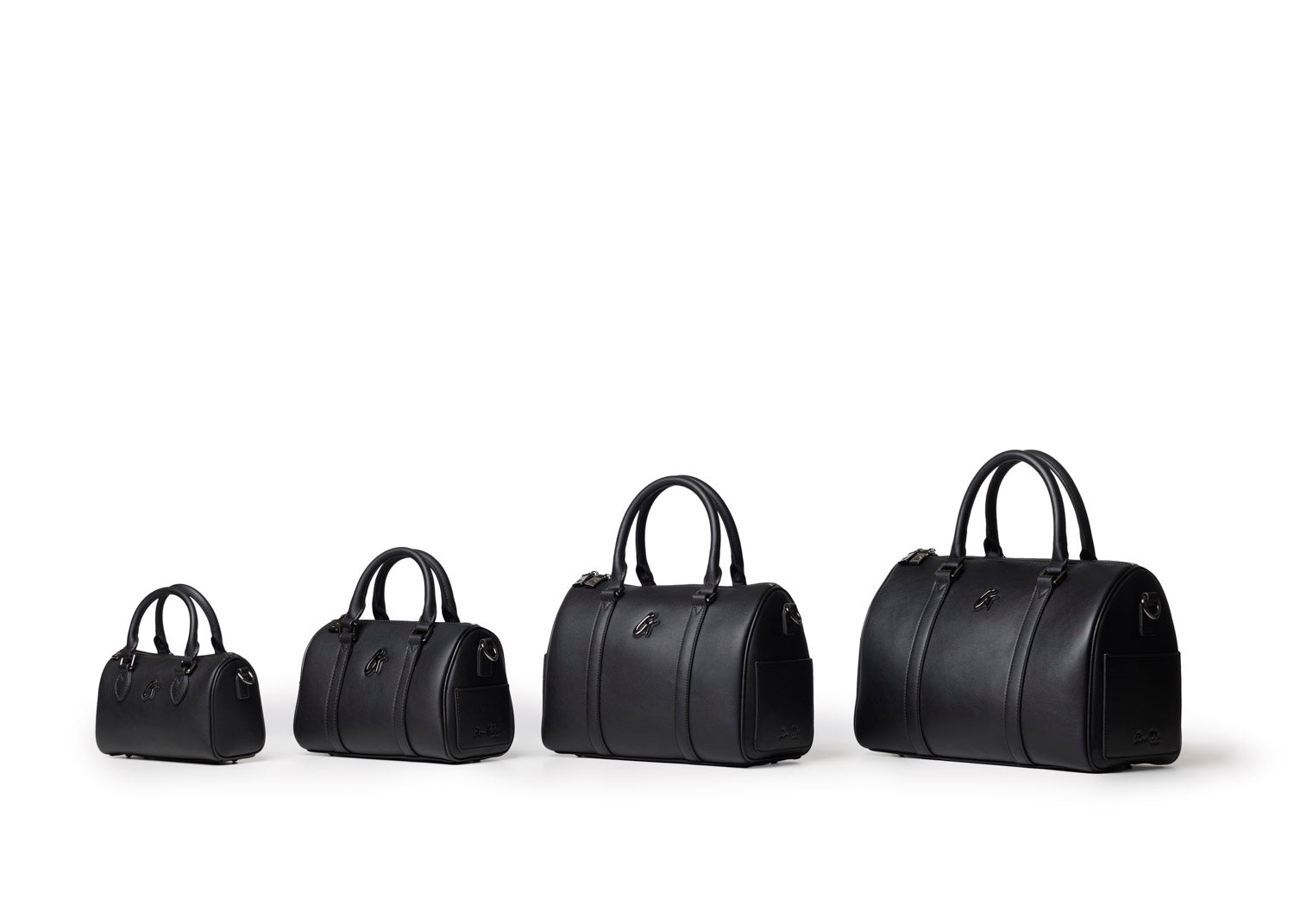 NANO STANDARD GAL BOSTON BAG - BLACK