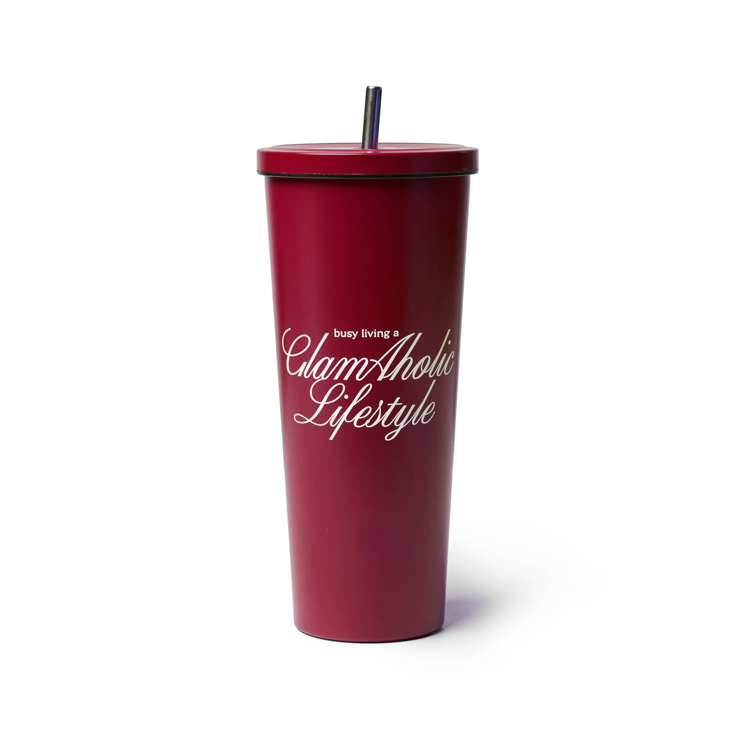 SIGNATURE LUXE TUMBLER - BURGUNDY