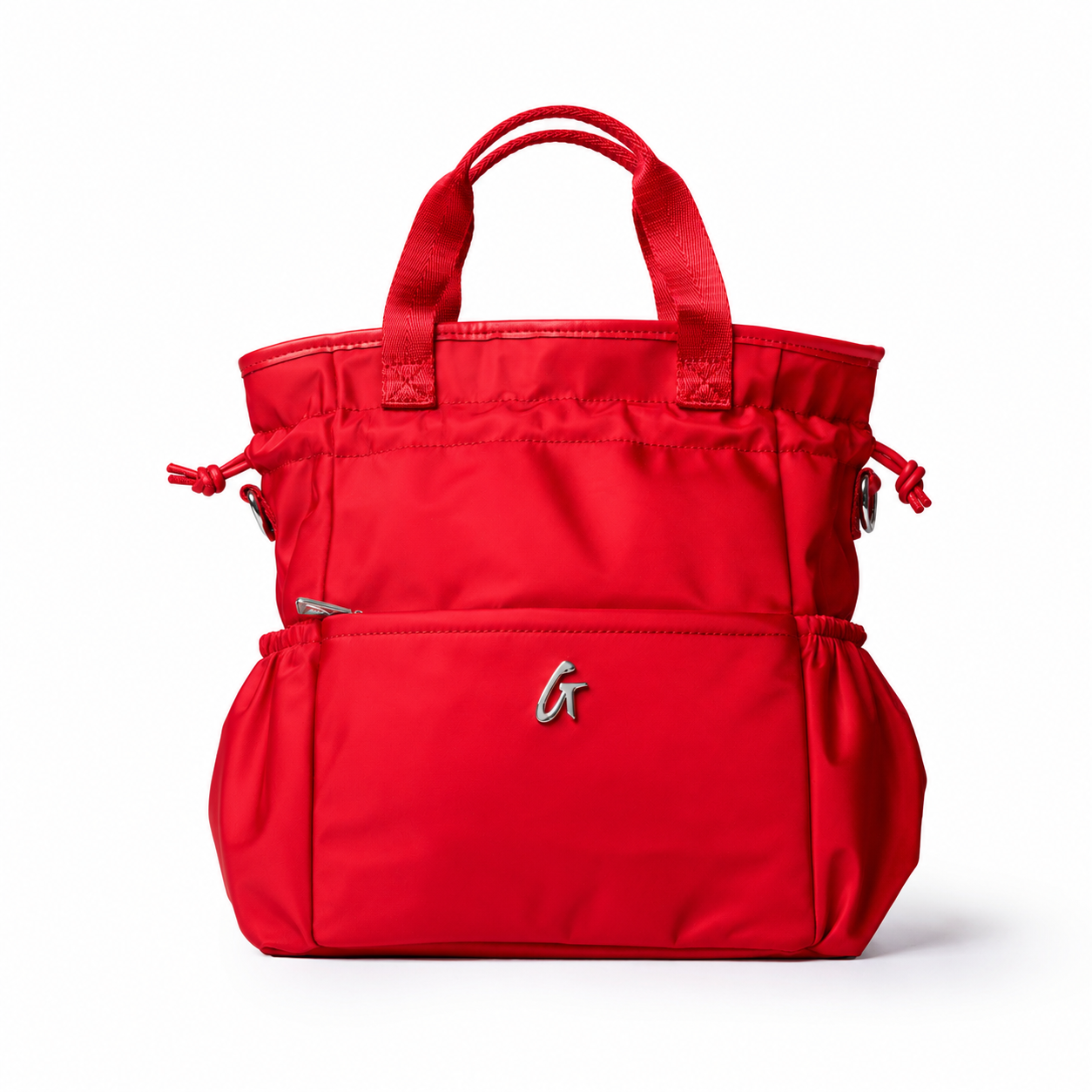 NYLON LUNCH BAG - RED