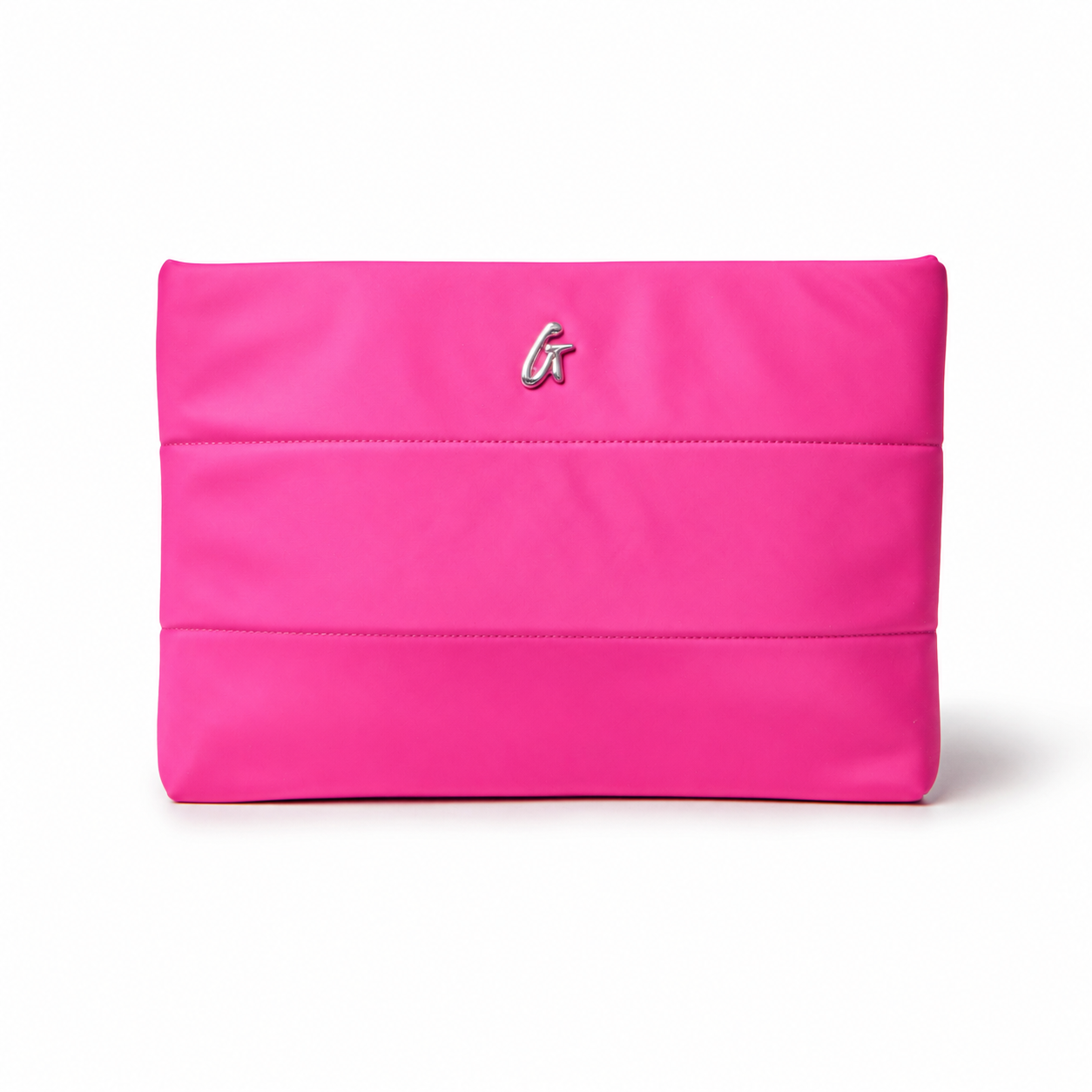NYLON LAPTOP SLEEVE - HOT PINK