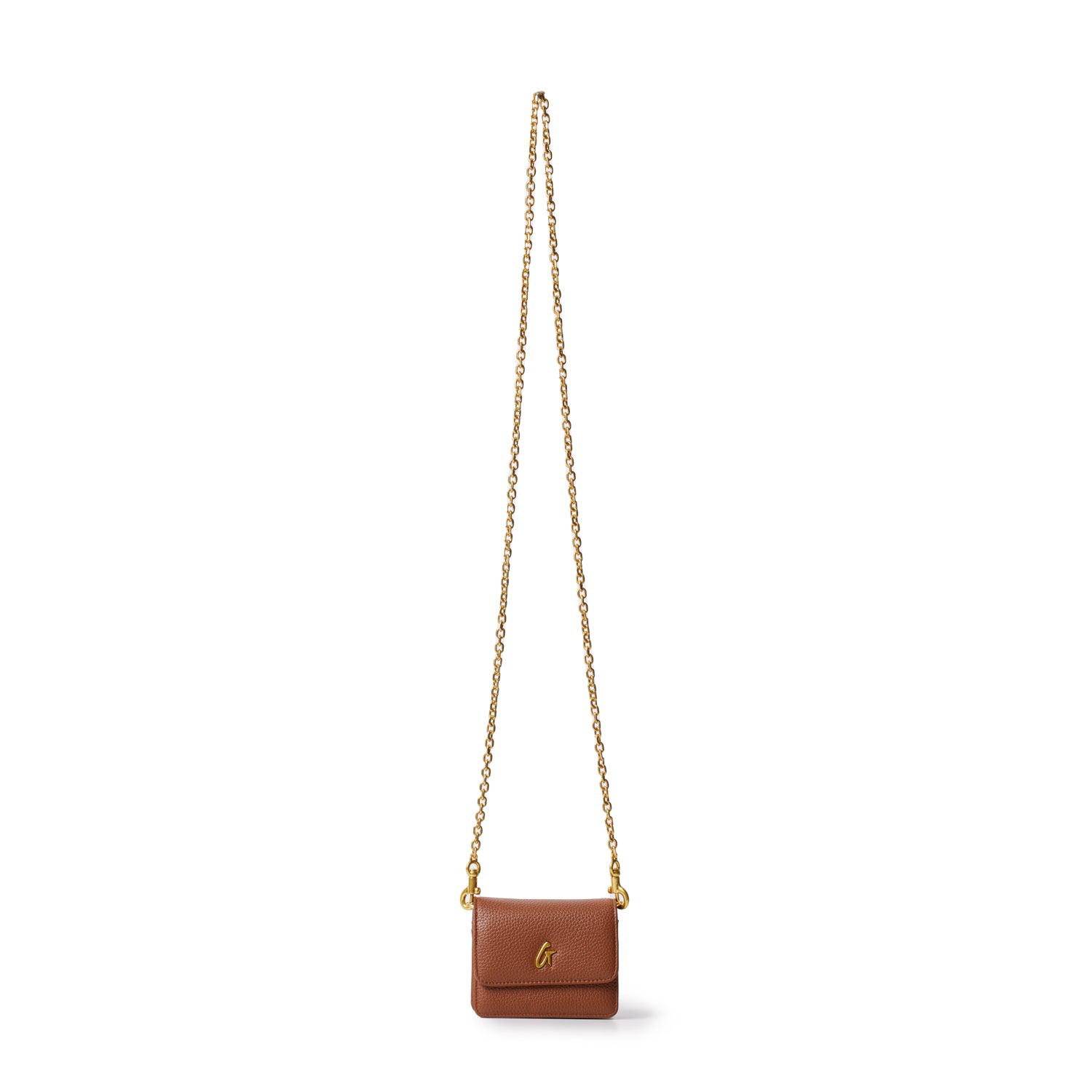 MINI PEBBLE WOC - BROWN