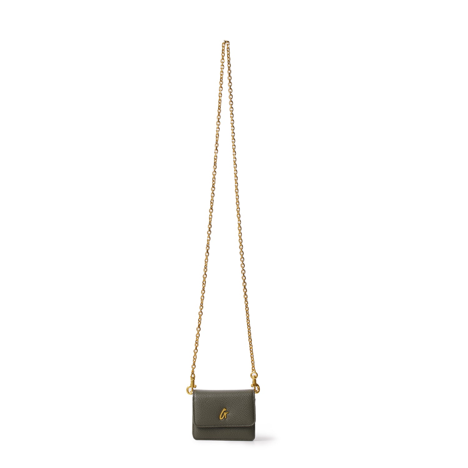 MINI PEBBLE WOC - OLIVE GREEN