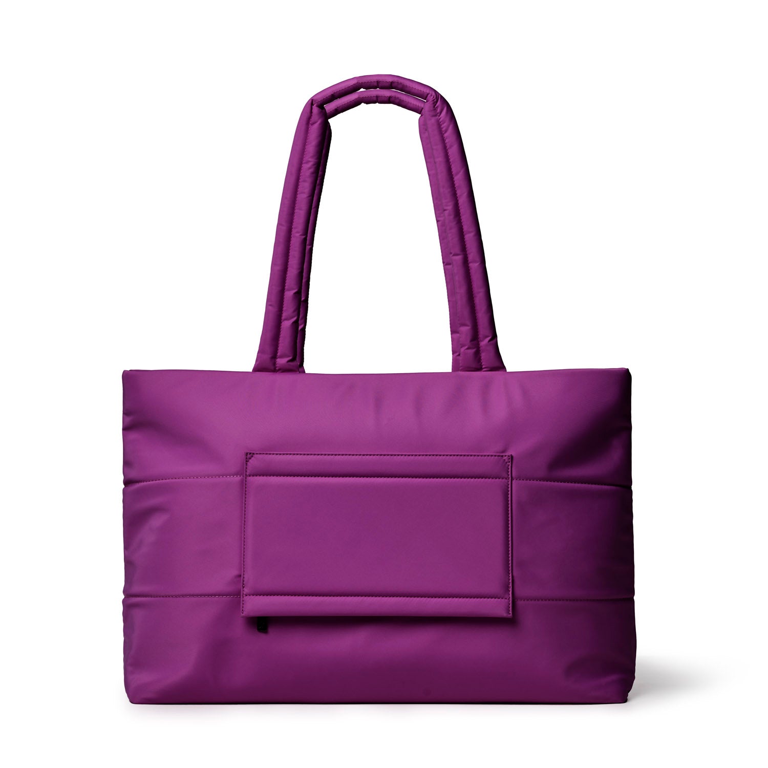 ATHLETIC NYLON TOTE - PURPLE