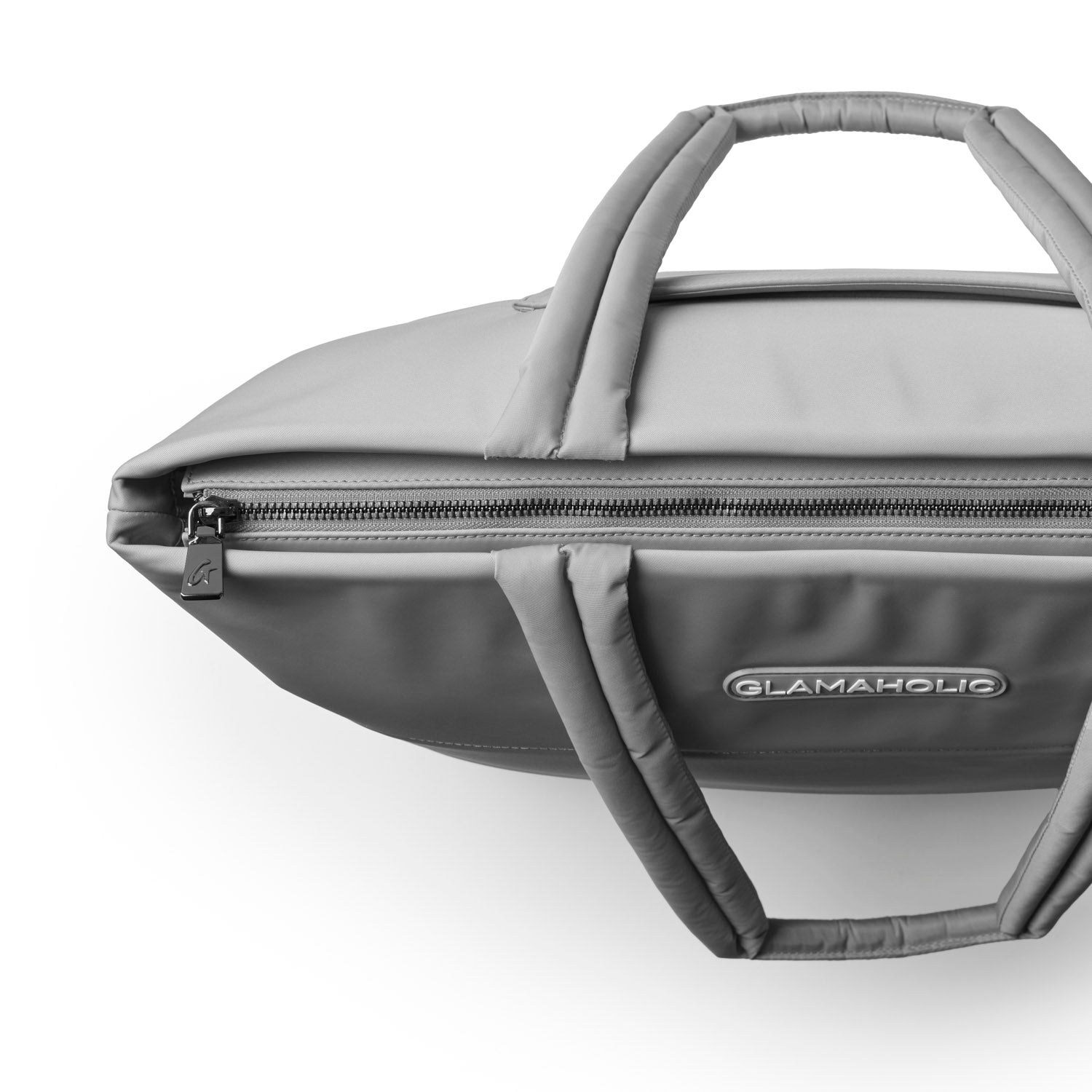 ATHLETIC NYLON TOTE - GRAY