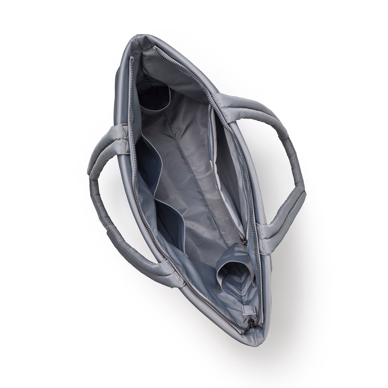 ATHLETIC NYLON TOTE - GRAY