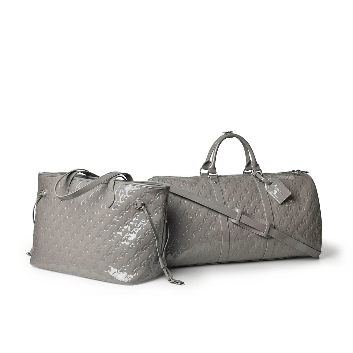 MONOGRAM TRAVEL SET - MIRROR GRAY