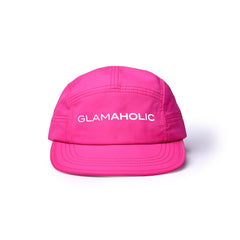 ATHLETIC 5 PANEL HAT - HOT PINK