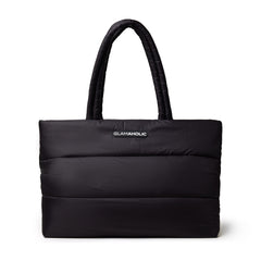 ATHLETIC NYLON TOTE - BLACK