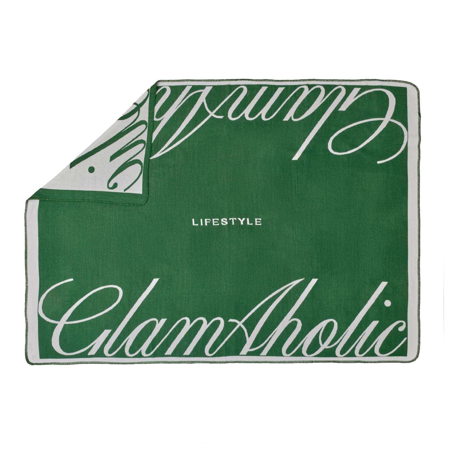 SIGNATURE LUXE THROW BLANKET - GREEN