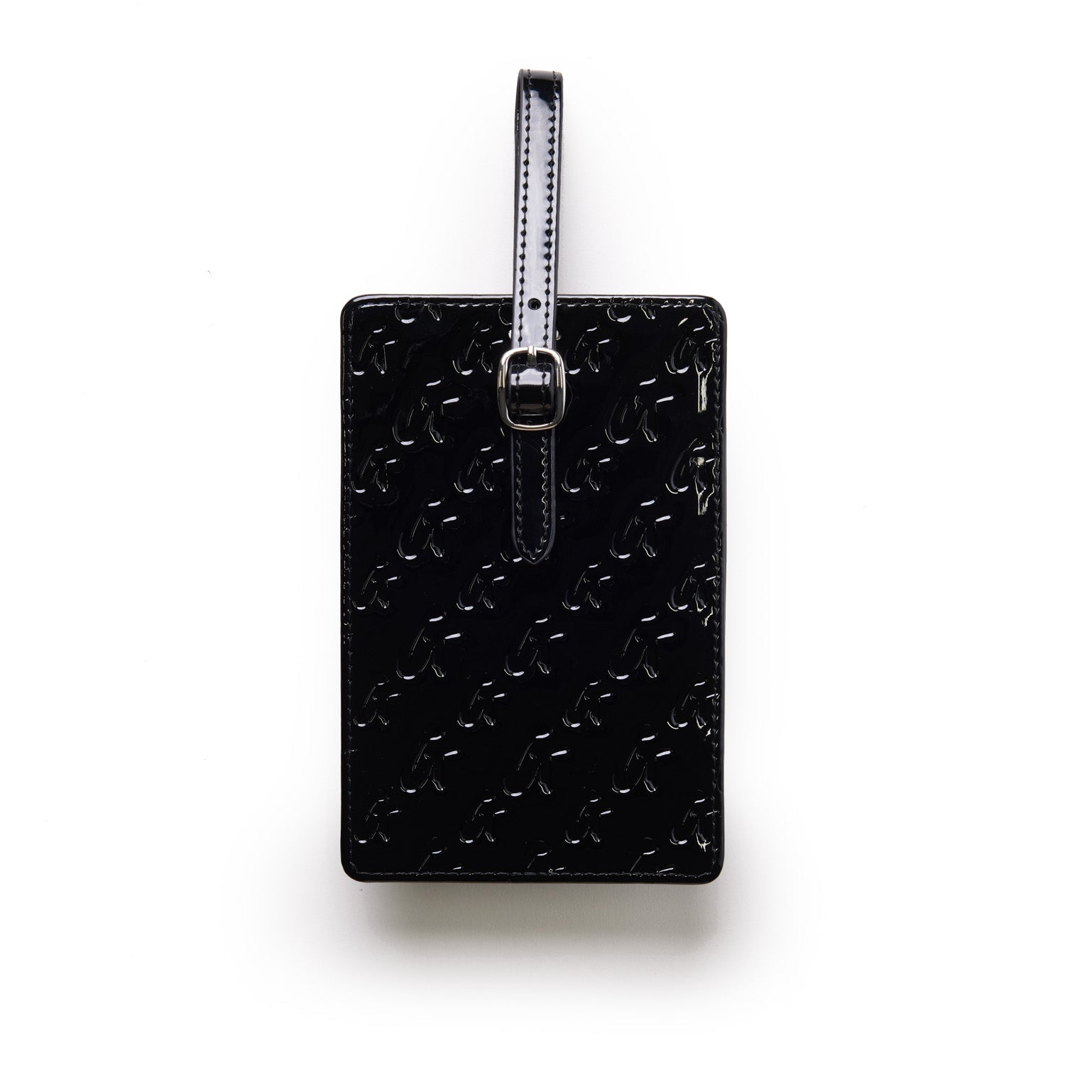 GLAM-AHOLIC LIFESTYLE LUGGAGE TAG MIRROR BLACK