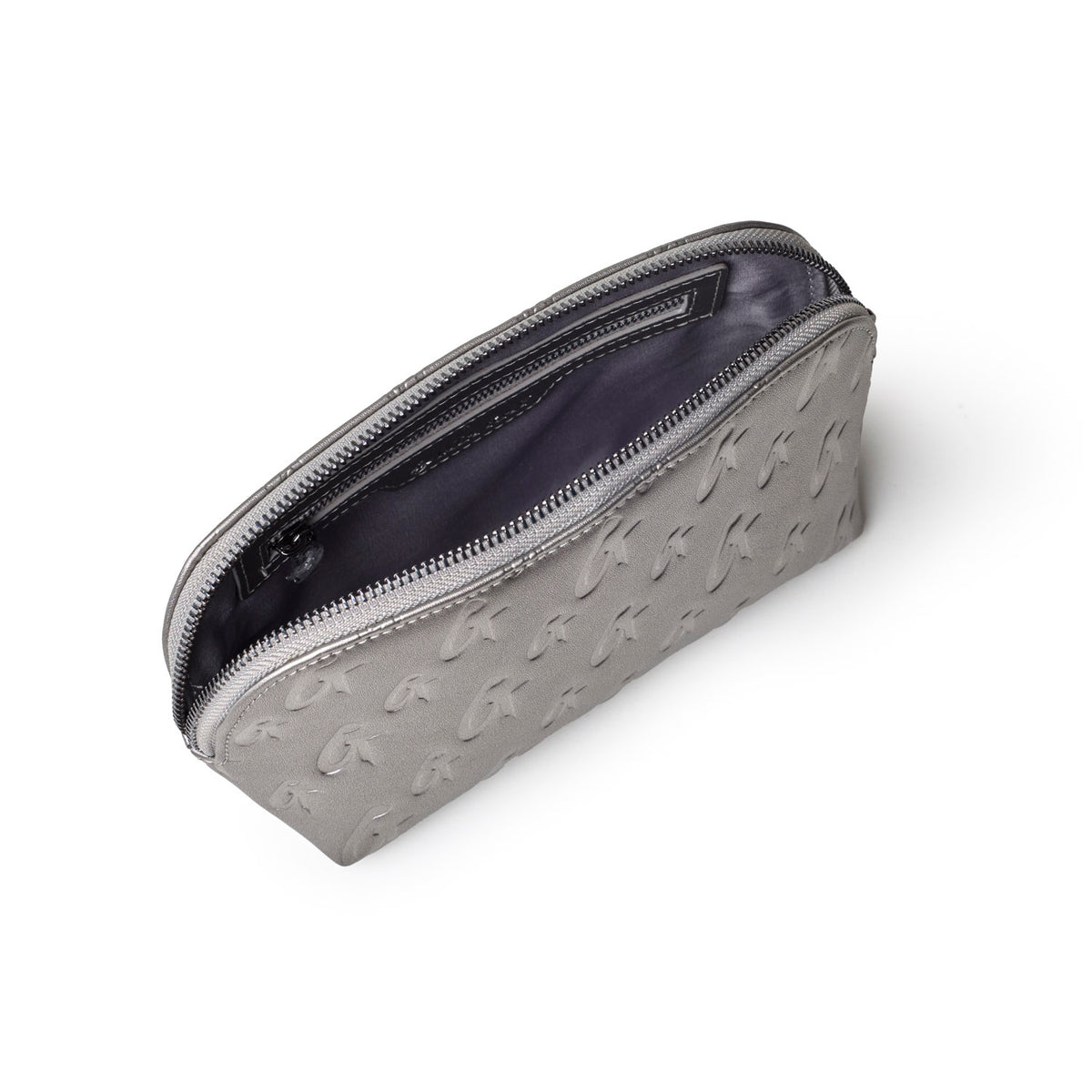 MONOGRAM COSMETIC POUCH - PLATINUM