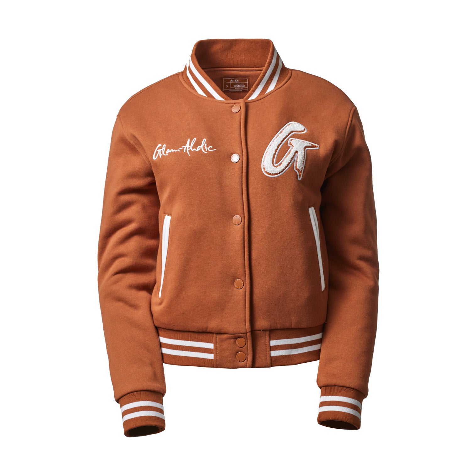 ESSENTIAL VARSITY JACKET BROWN