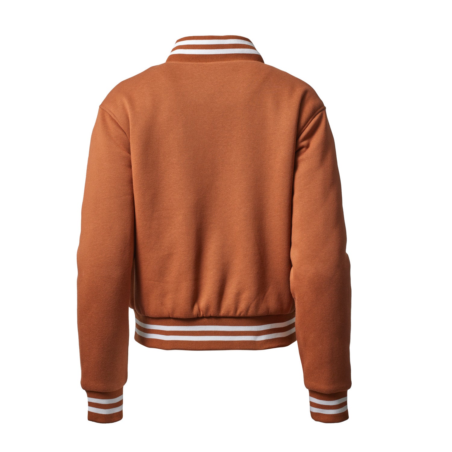 ESSENTIAL VARSITY JACKET - BROWN