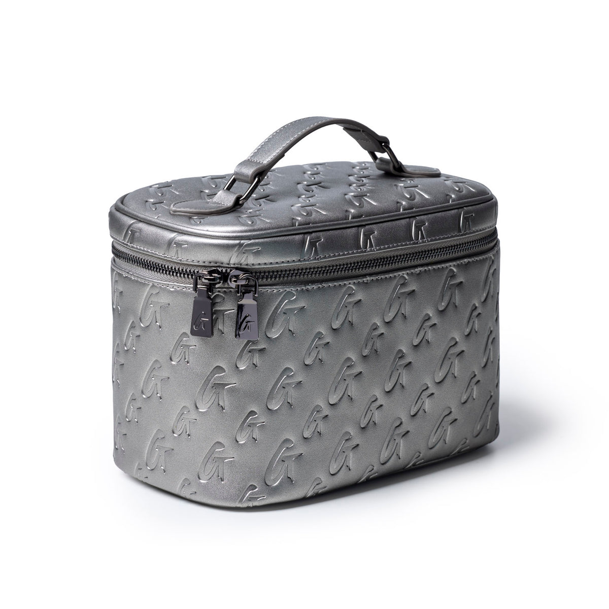 LARGE MONOGRAM TOILETRY BAG - PLATINUM