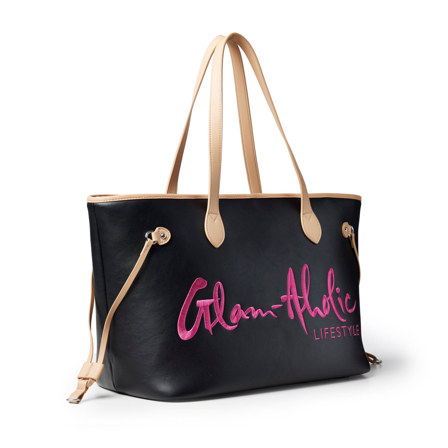 THE ORIGINAL GLAM TOTE - BLACK PINK