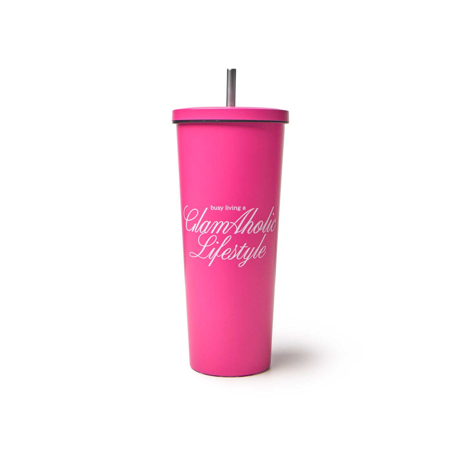 SIGNATURE LUXE TUMBLER - HOT PINK