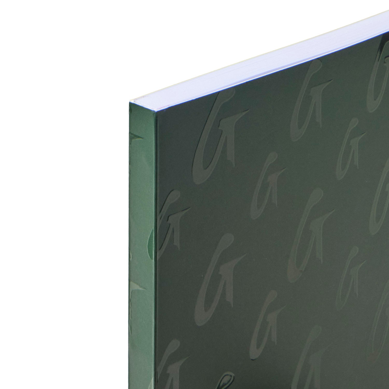 MONOGRAM NOTEBOOK - GREEN