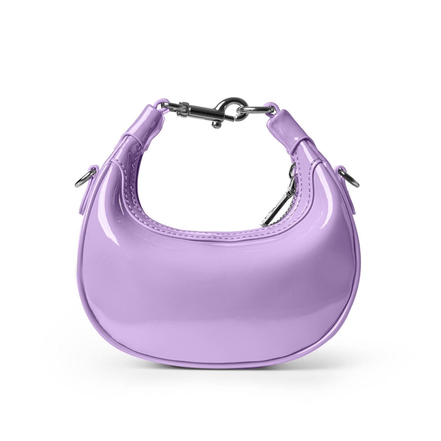NANO MIRROR HOBO BAG - MIRROR LAVENDER