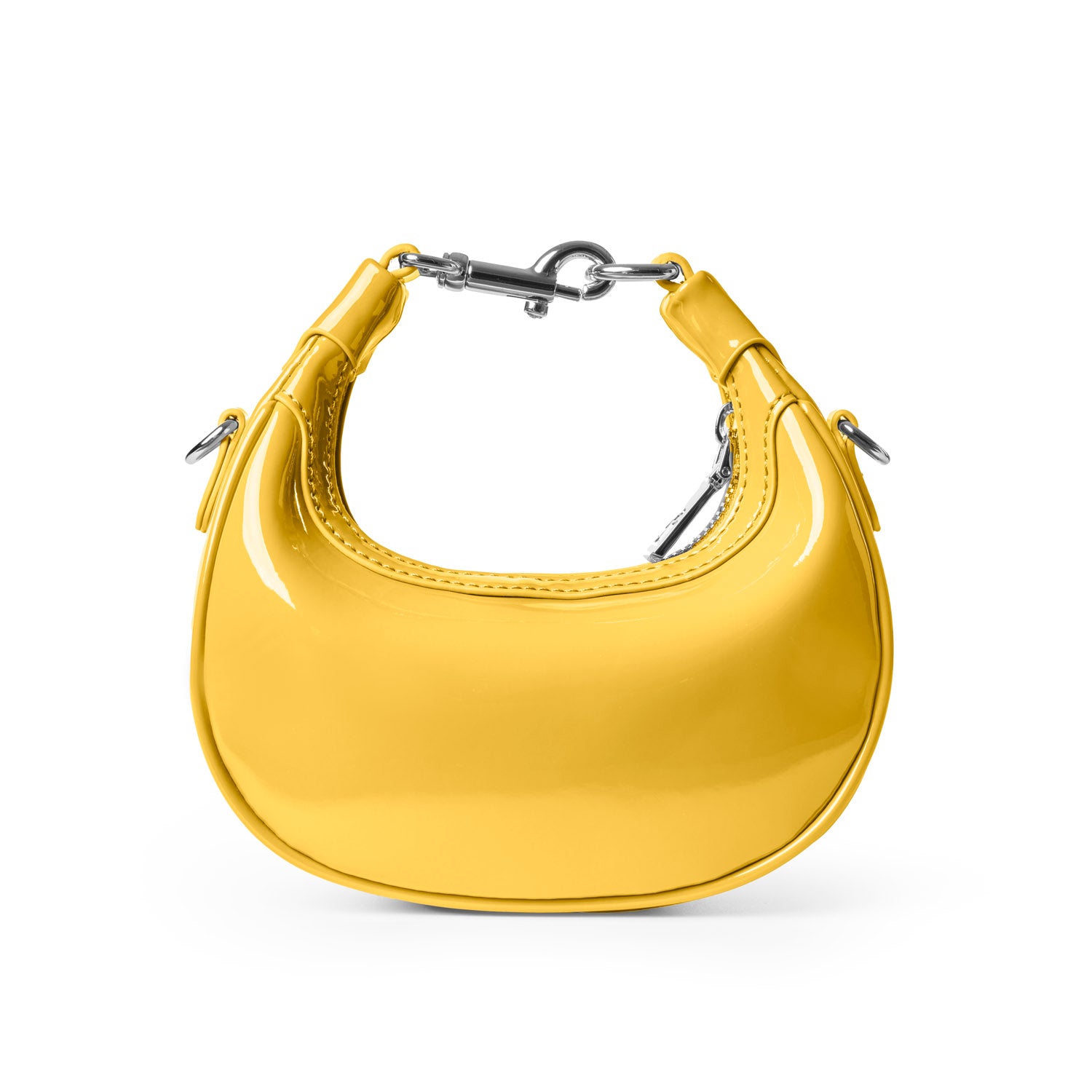 NANO MIRROR HOBO BAG - MIRROR YELLOW