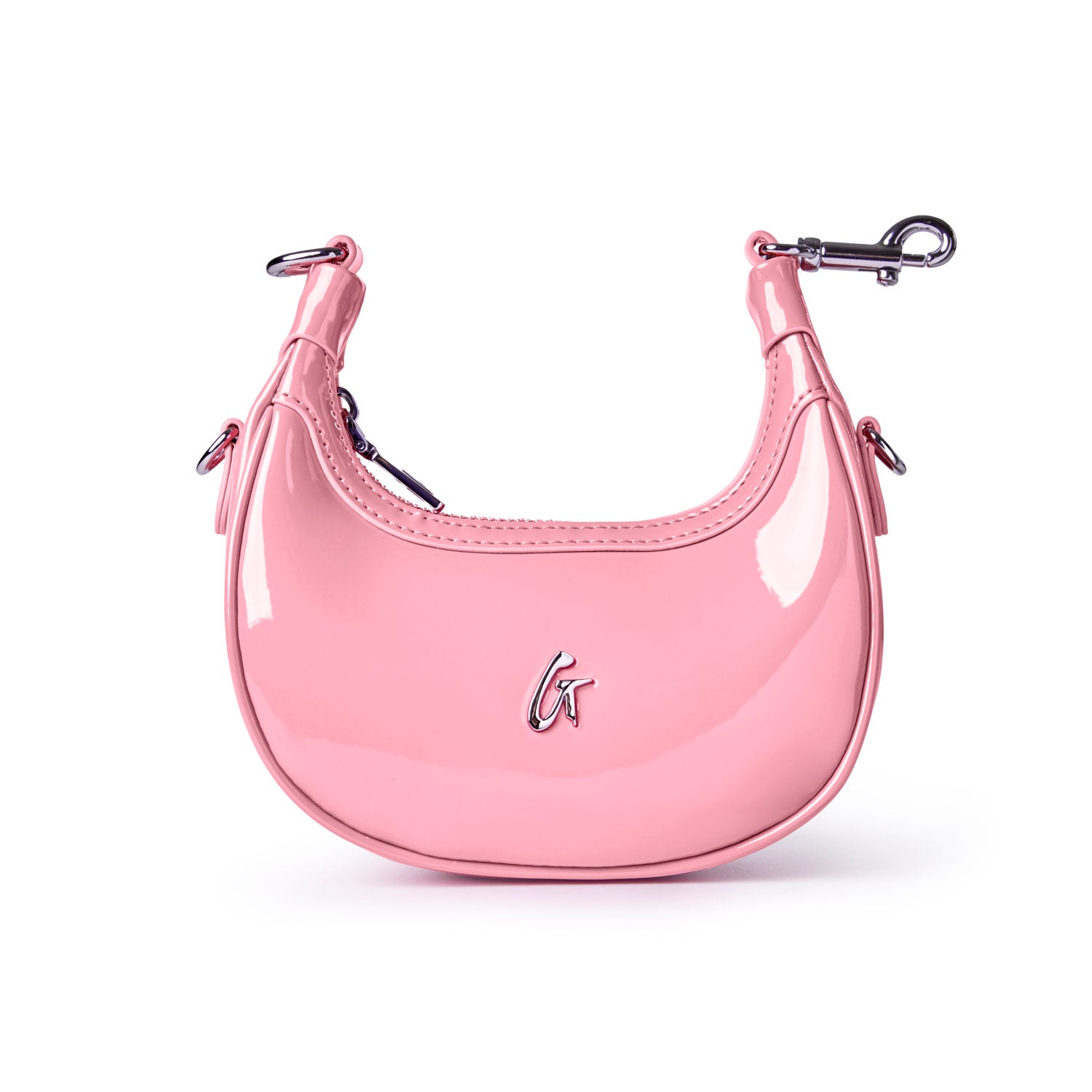 NANO MIRROR HOBO BAG - MIRROR LIGHT PINK