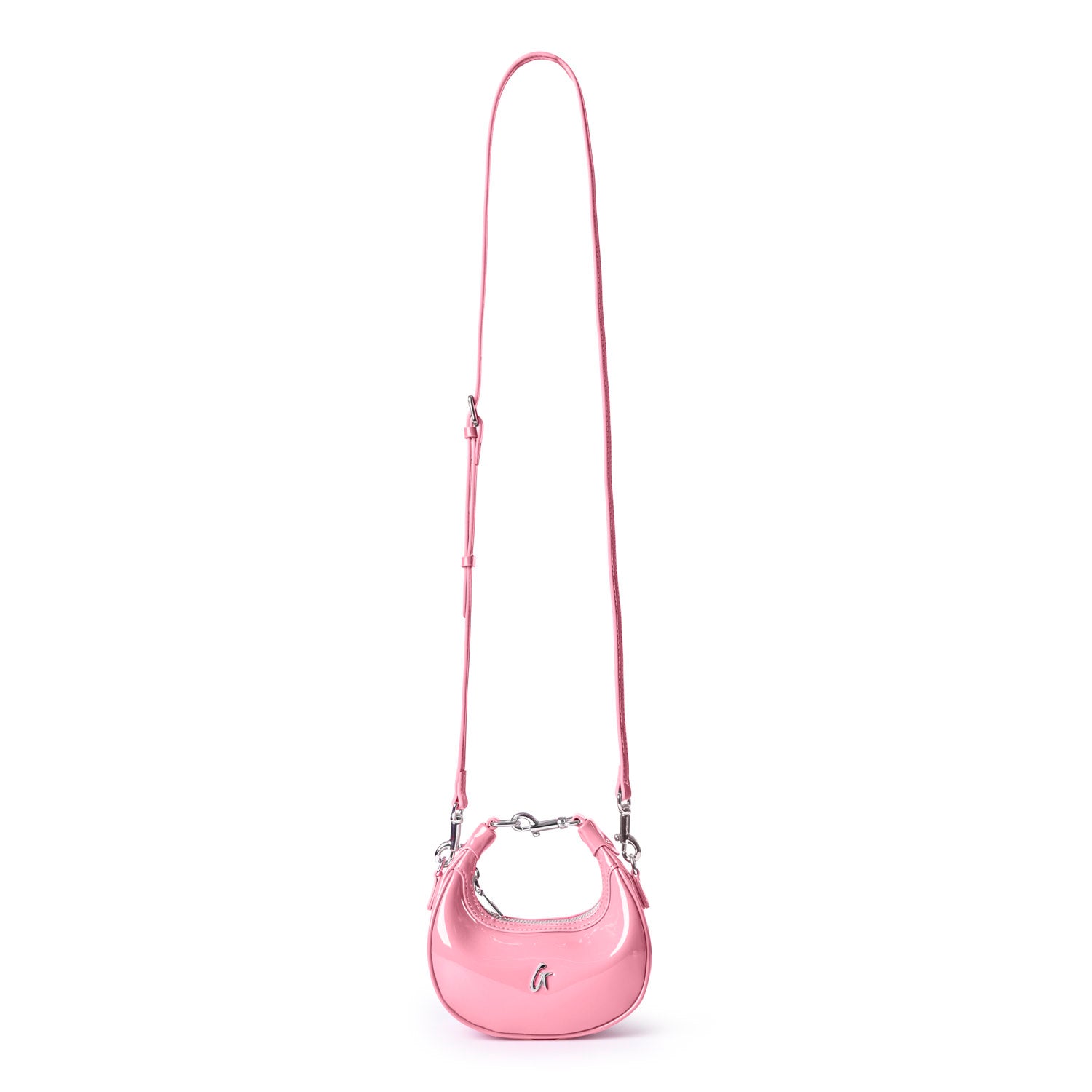 NANO MIRROR HOBO BAG - MIRROR LIGHT PINK