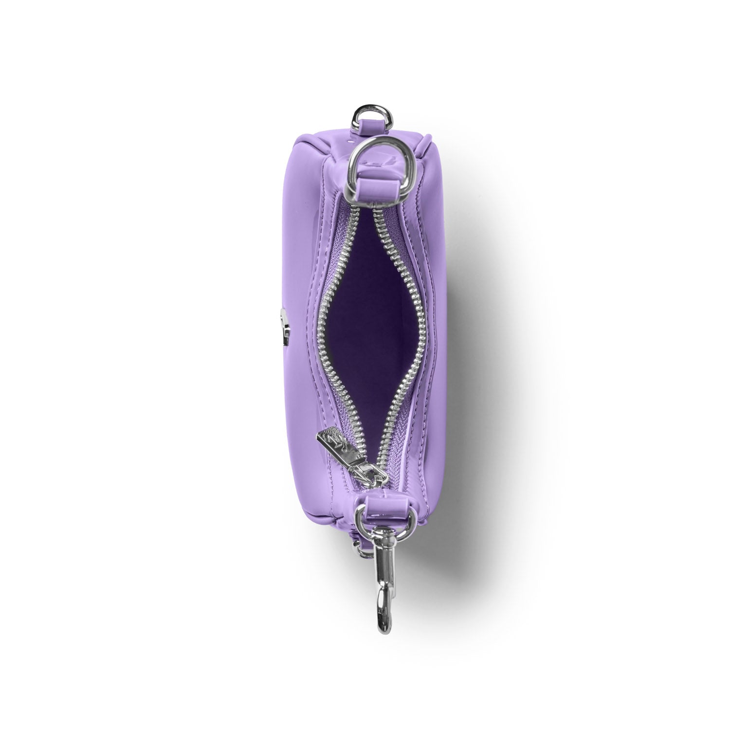 NANO MIRROR HOBO BAG - MIRROR LAVENDER