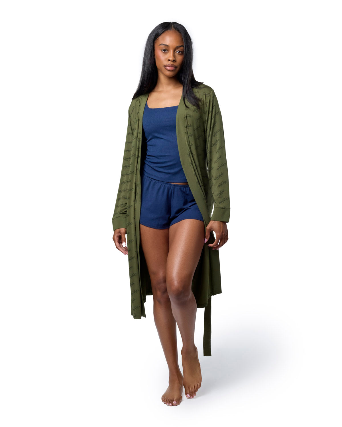 SIGNATURE LUXE ROBE - GREEN