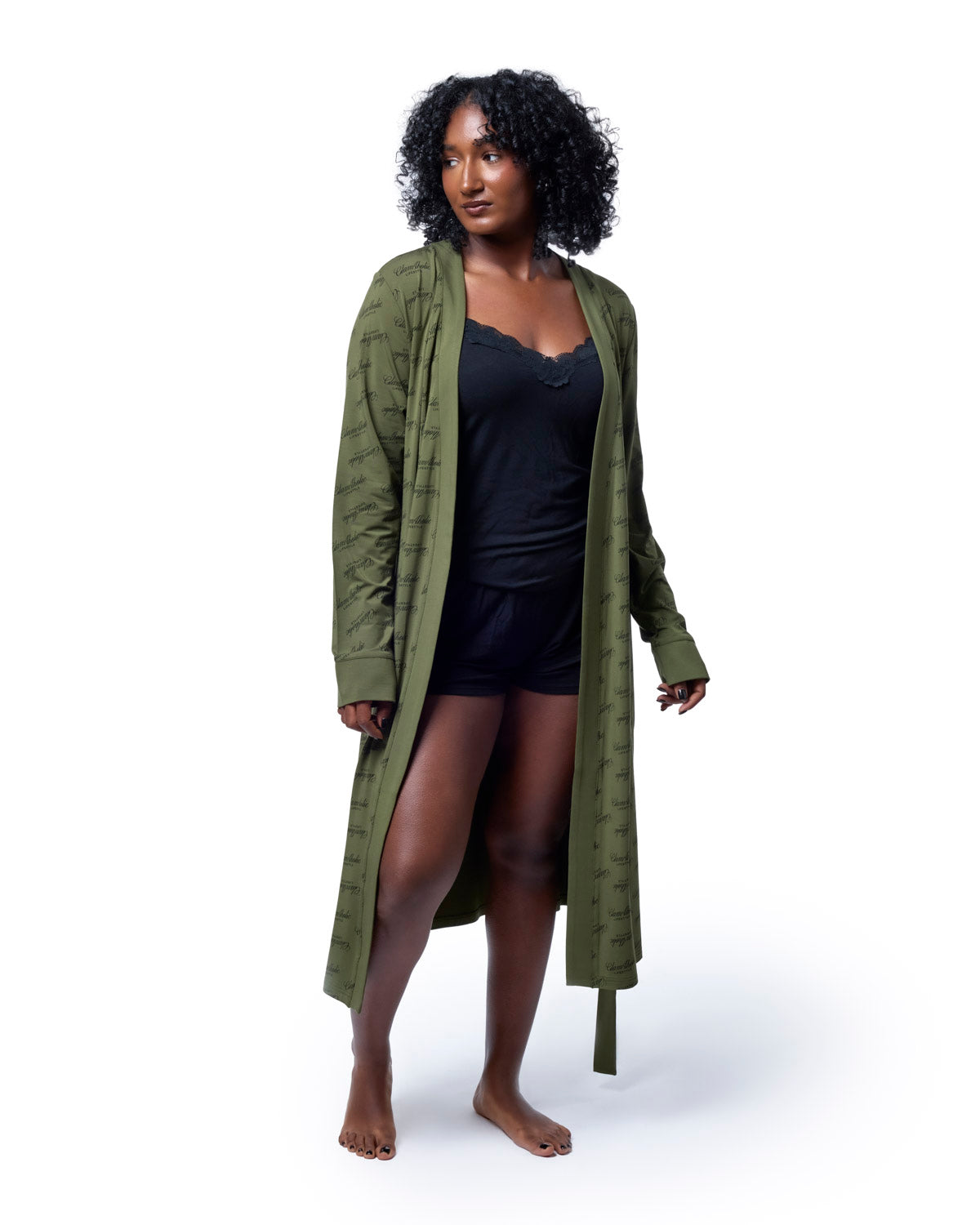 SIGNATURE LUXE ROBE - GREEN