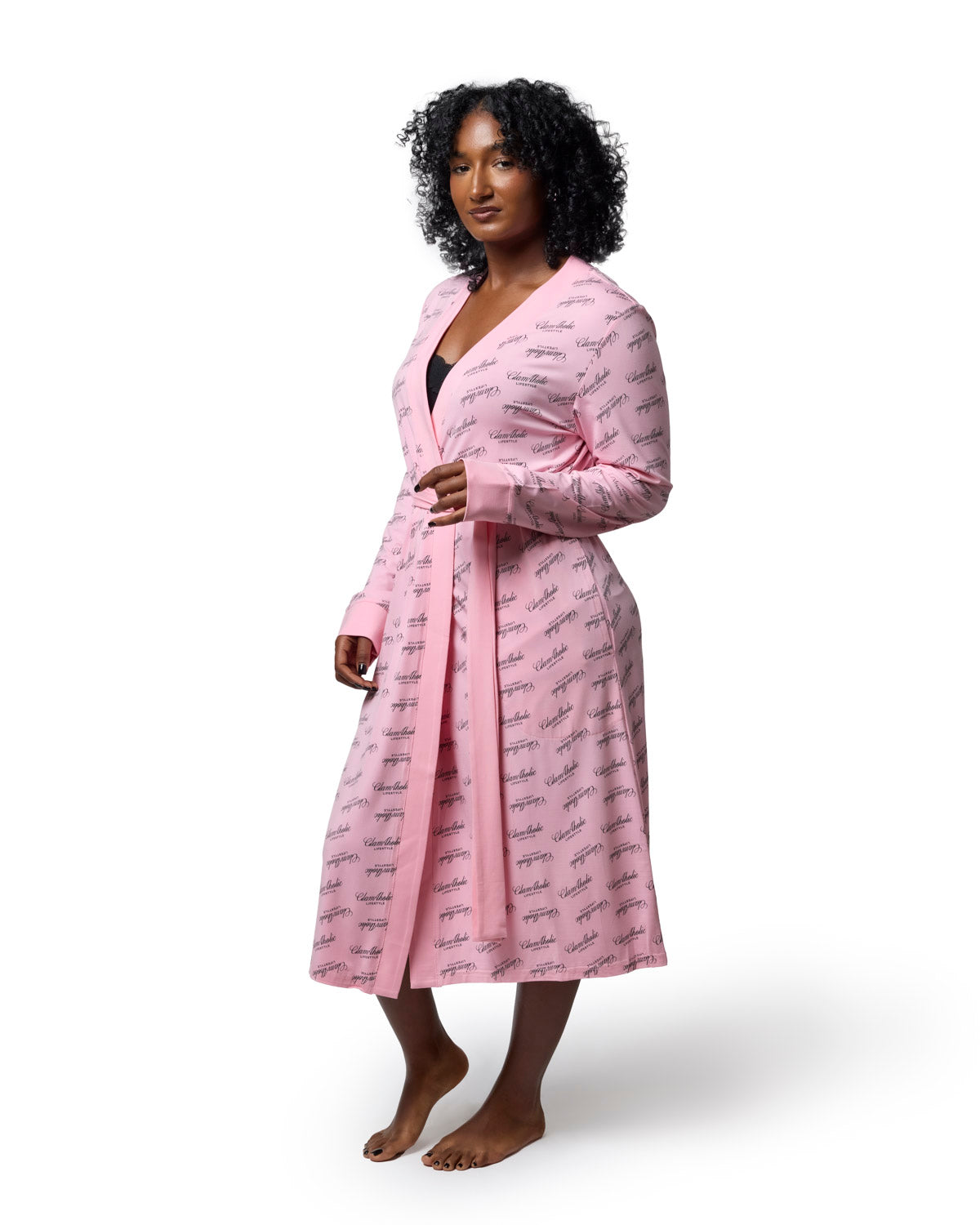 SIGNATURE LUXE ROBE - LIGHT PINK