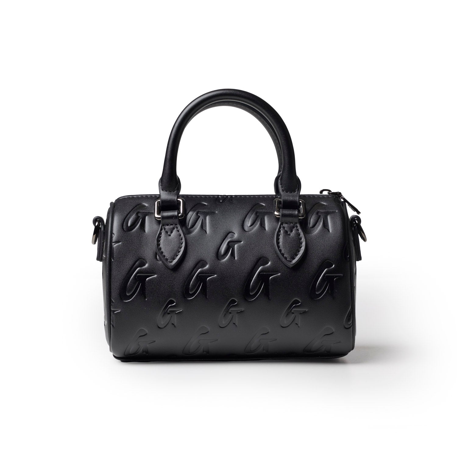 NANO MONOGRAM GAL BOSTON BAG - BLACK