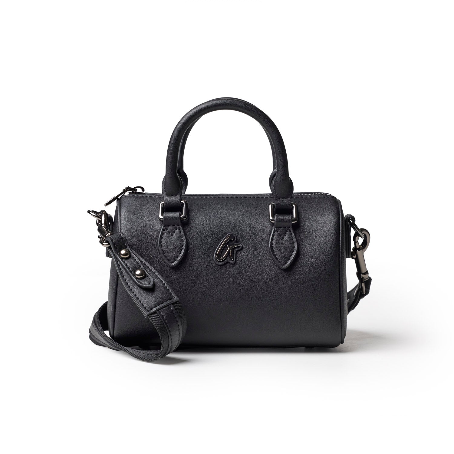 NANO STANDARD GAL BOSTON BAG - BLACK
