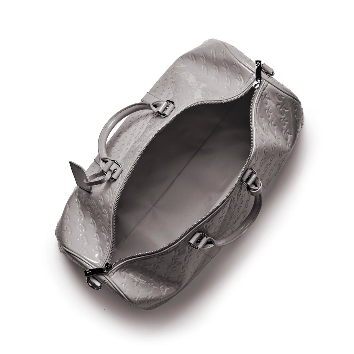 MONOGRAM DUFFLE BAG - MIRROR GRAY