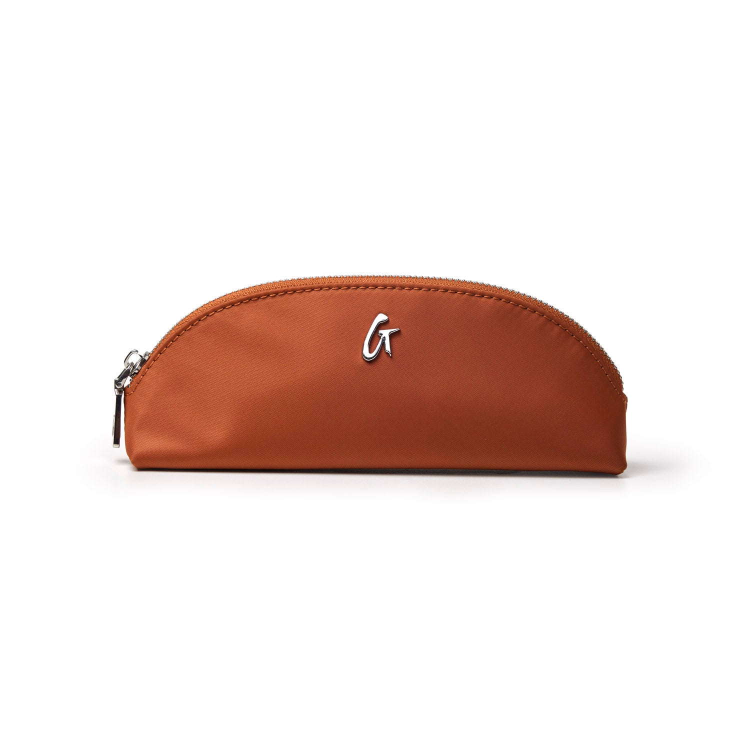 MINI NYLON POUCH - BROWN