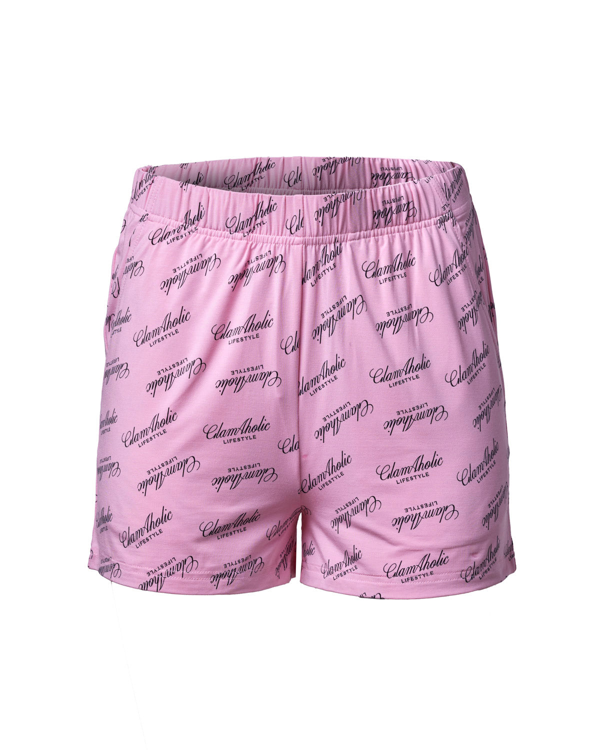 SIGNATURE LUXE PAJAMA SHORT SET - LIGHT PINK