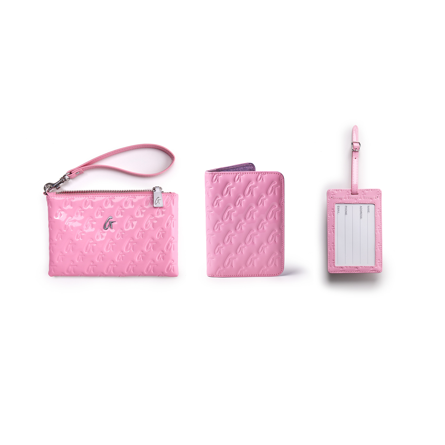 TRAVEL LIKE A G BUNDLE - MIRROR PINK