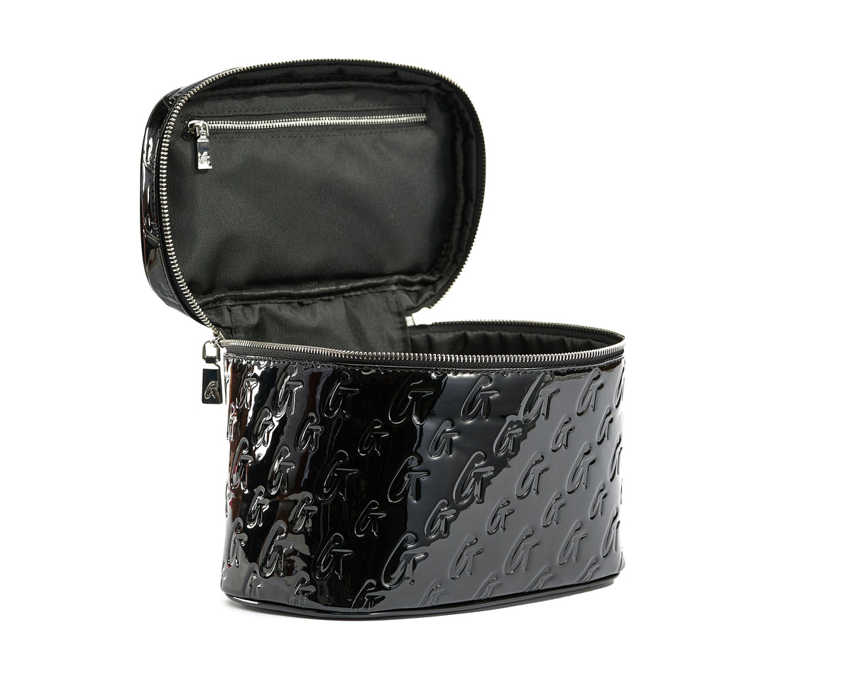 MONOGRAM TOILETRY SET - MIRROR BLACK