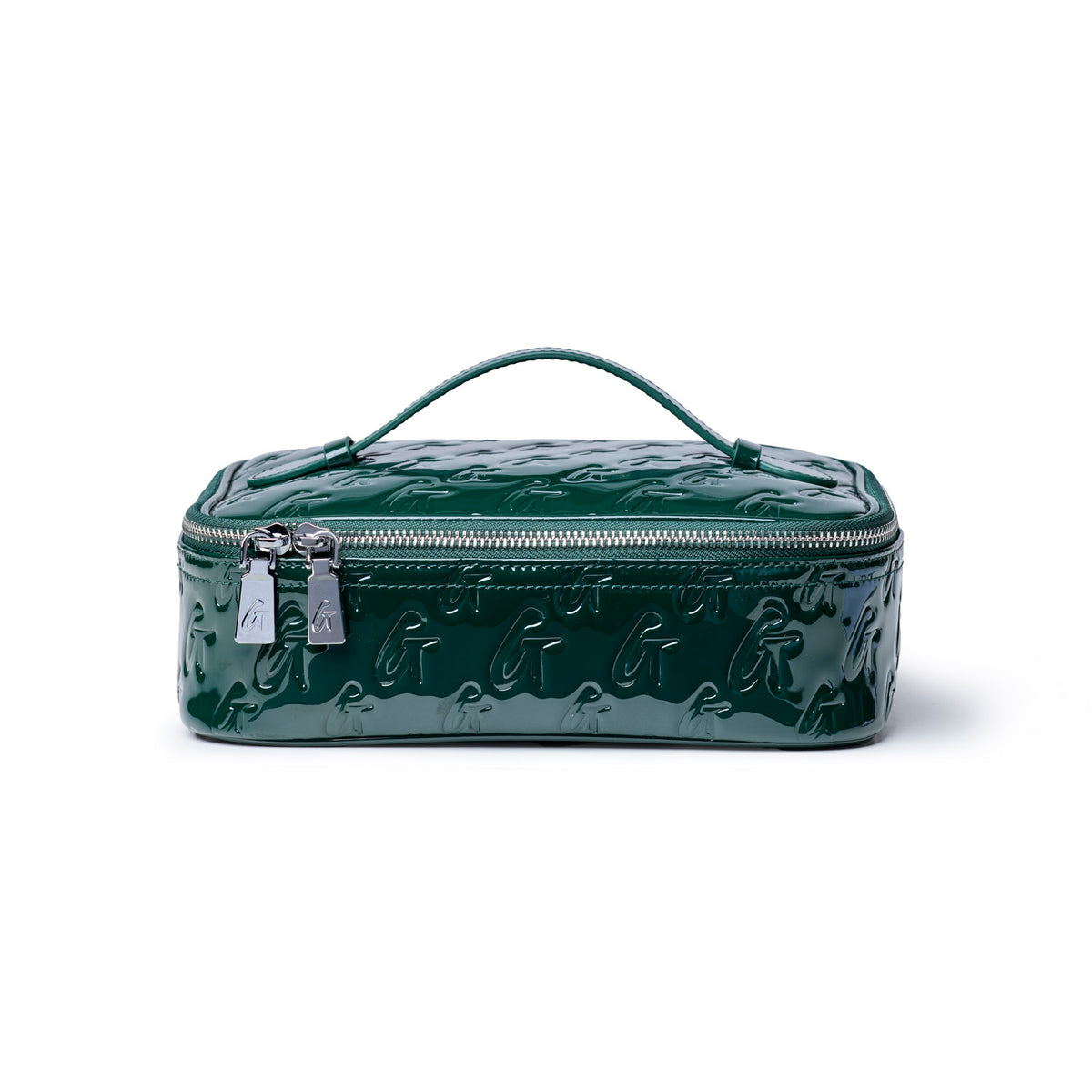 MEDIUM MONOGRAM TOILETRY BAG - MIRROR GREEN