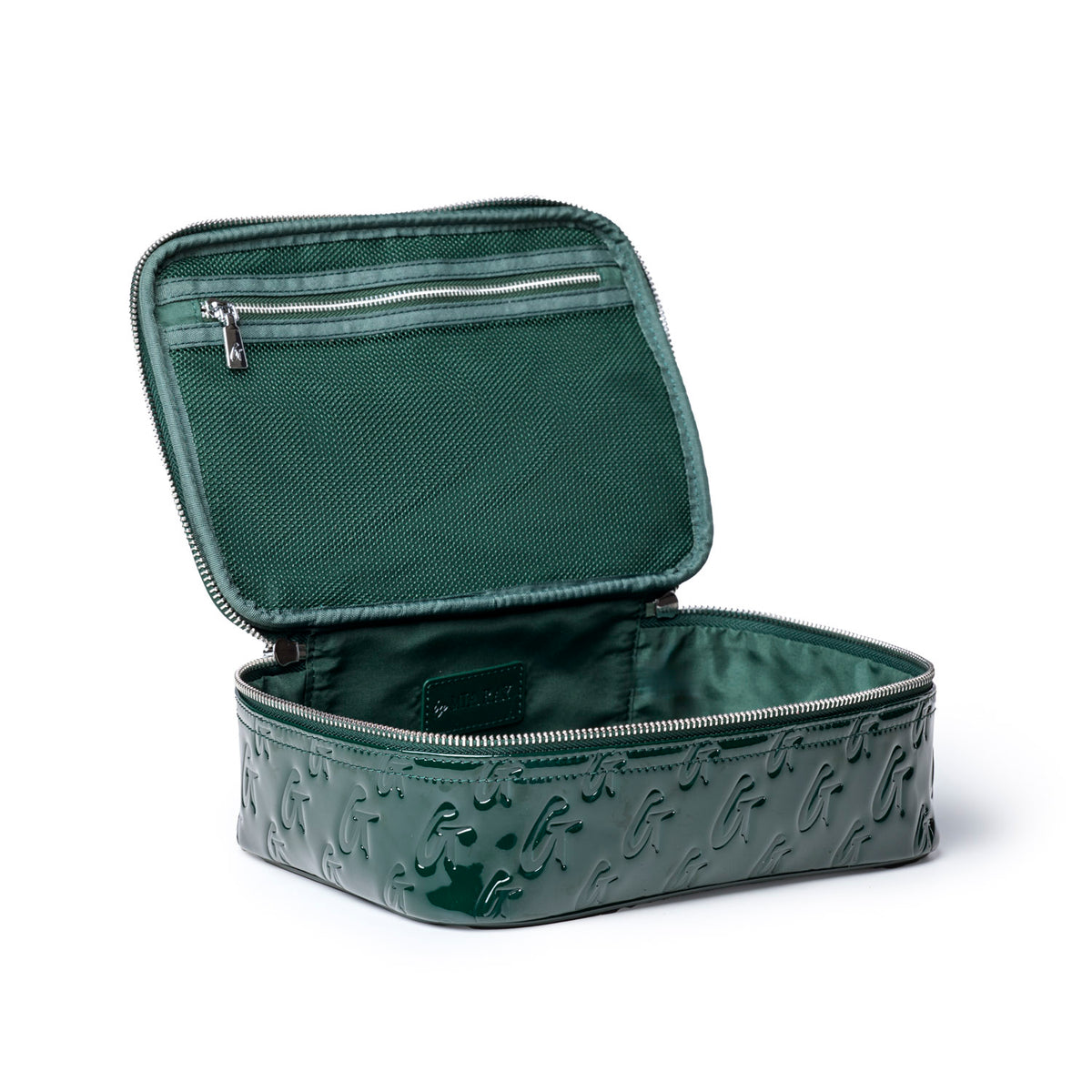 MEDIUM MONOGRAM TOILETRY BAG - MIRROR GREEN