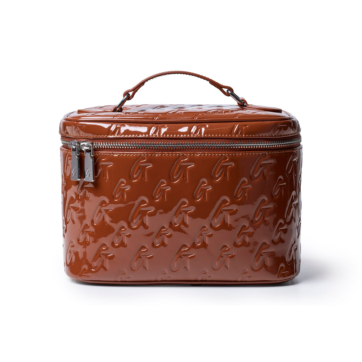 LARGE MONOGRAM TOILETRY BAG - MIRROR BROWN