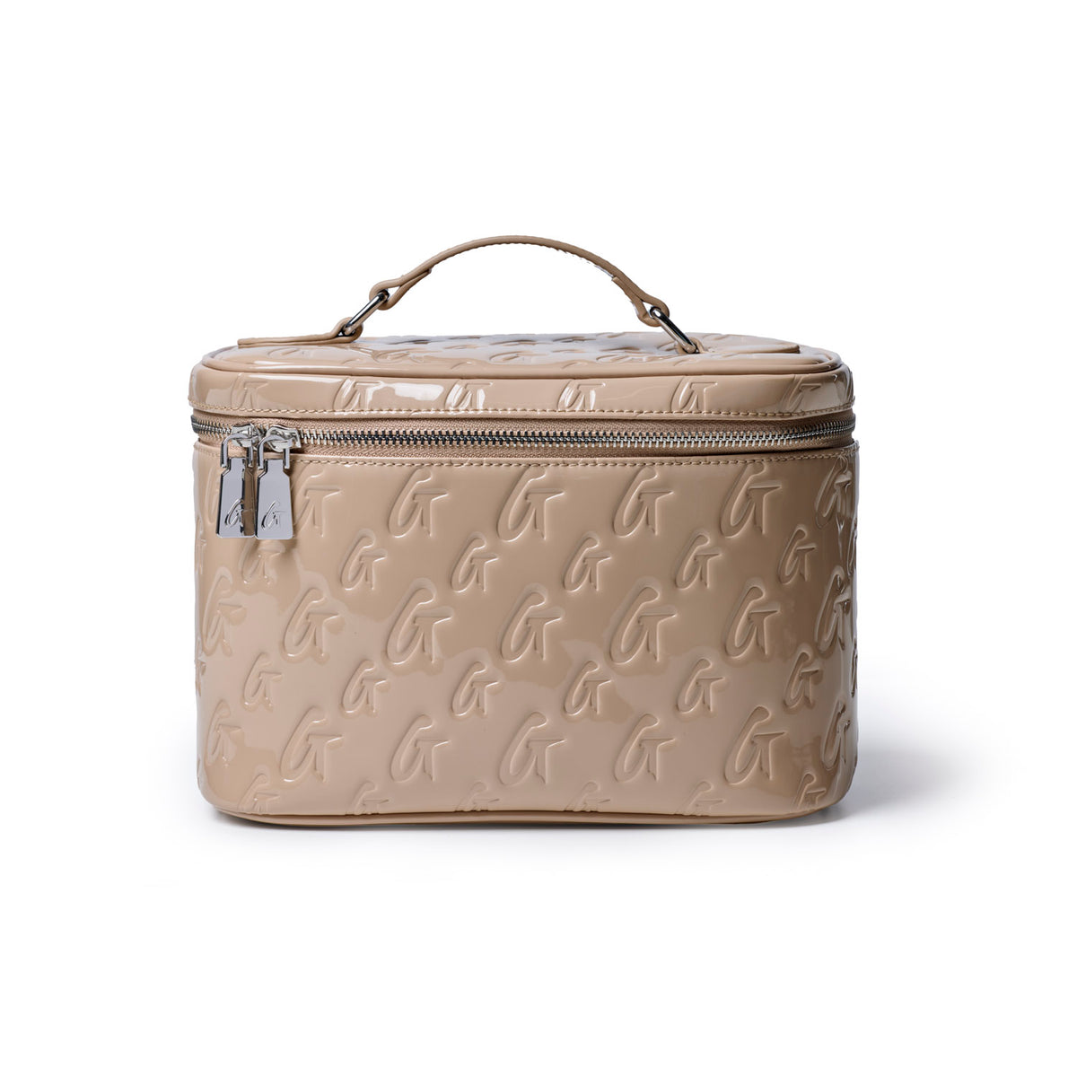 LARGE MONOGRAM TOILETRY BAG - MIRROR NUDE