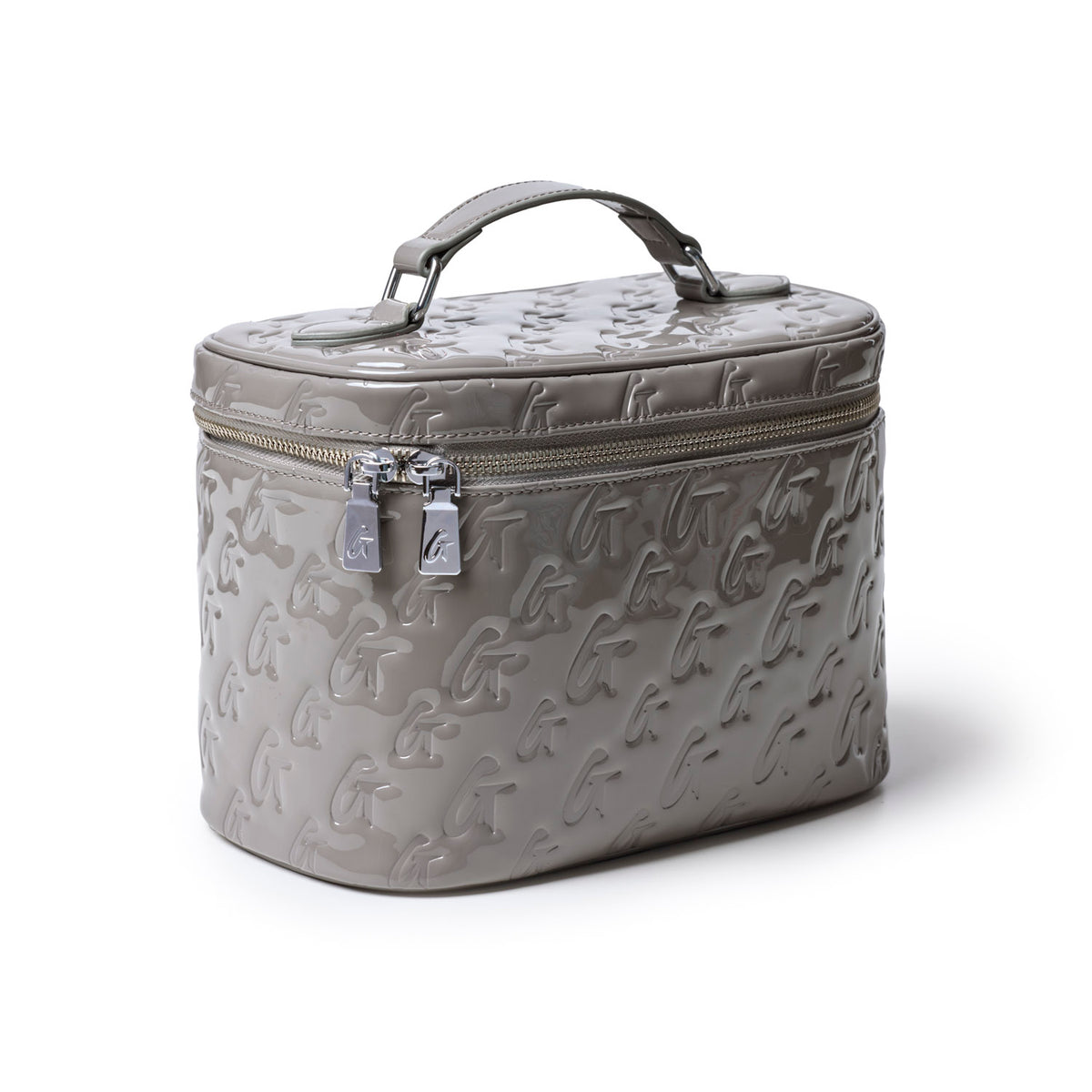 LARGE MONOGRAM TOILETRY BAG - MIRROR GRAY