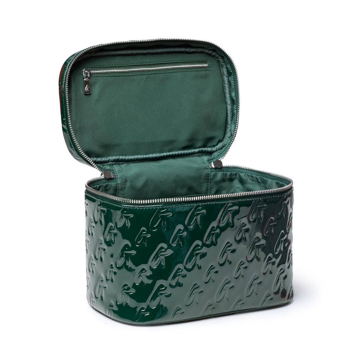 LARGE MONOGRAM TOILETRY BAG - MIRROR GREEN