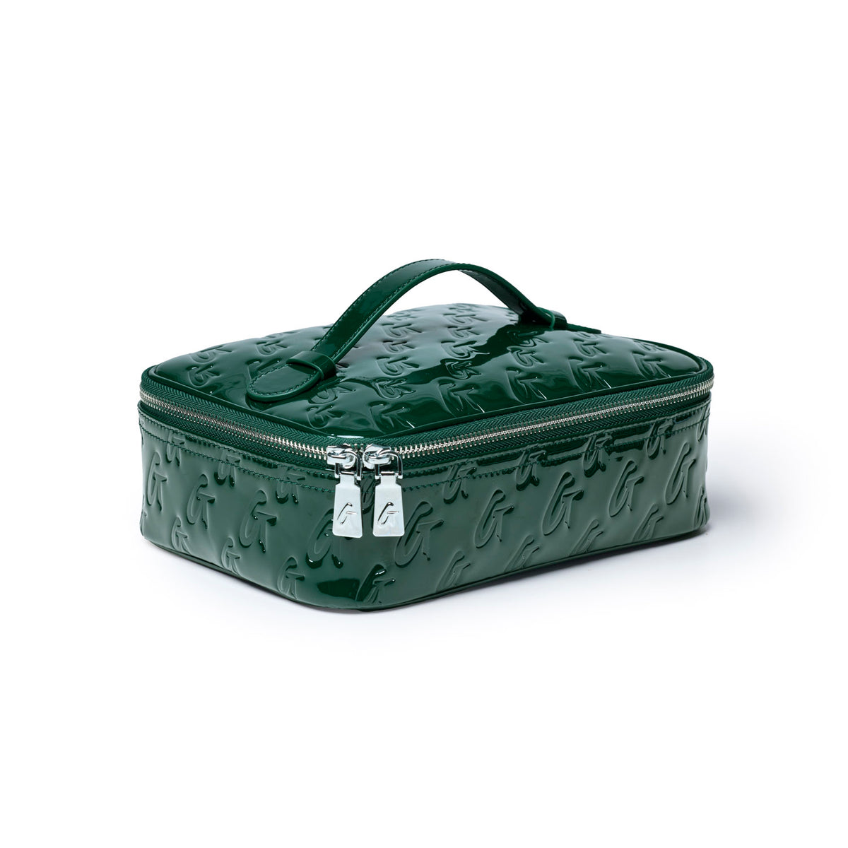 MEDIUM MONOGRAM TOILETRY BAG - MIRROR GREEN
