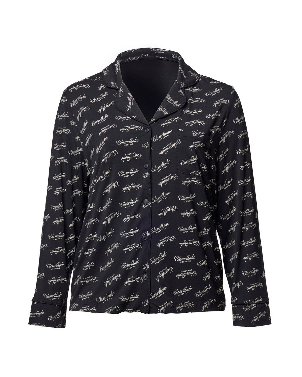 SIGNATURE LUXE PAJAMAS STANDARD - BLACK