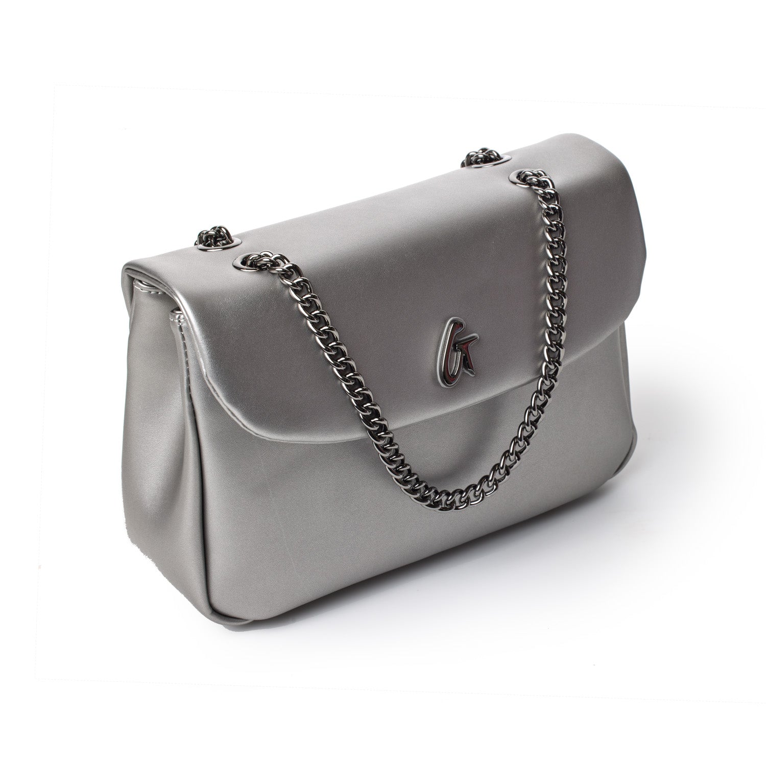 STANDARD MEDIUM CLASSIC FLAP BAG PLATINUM