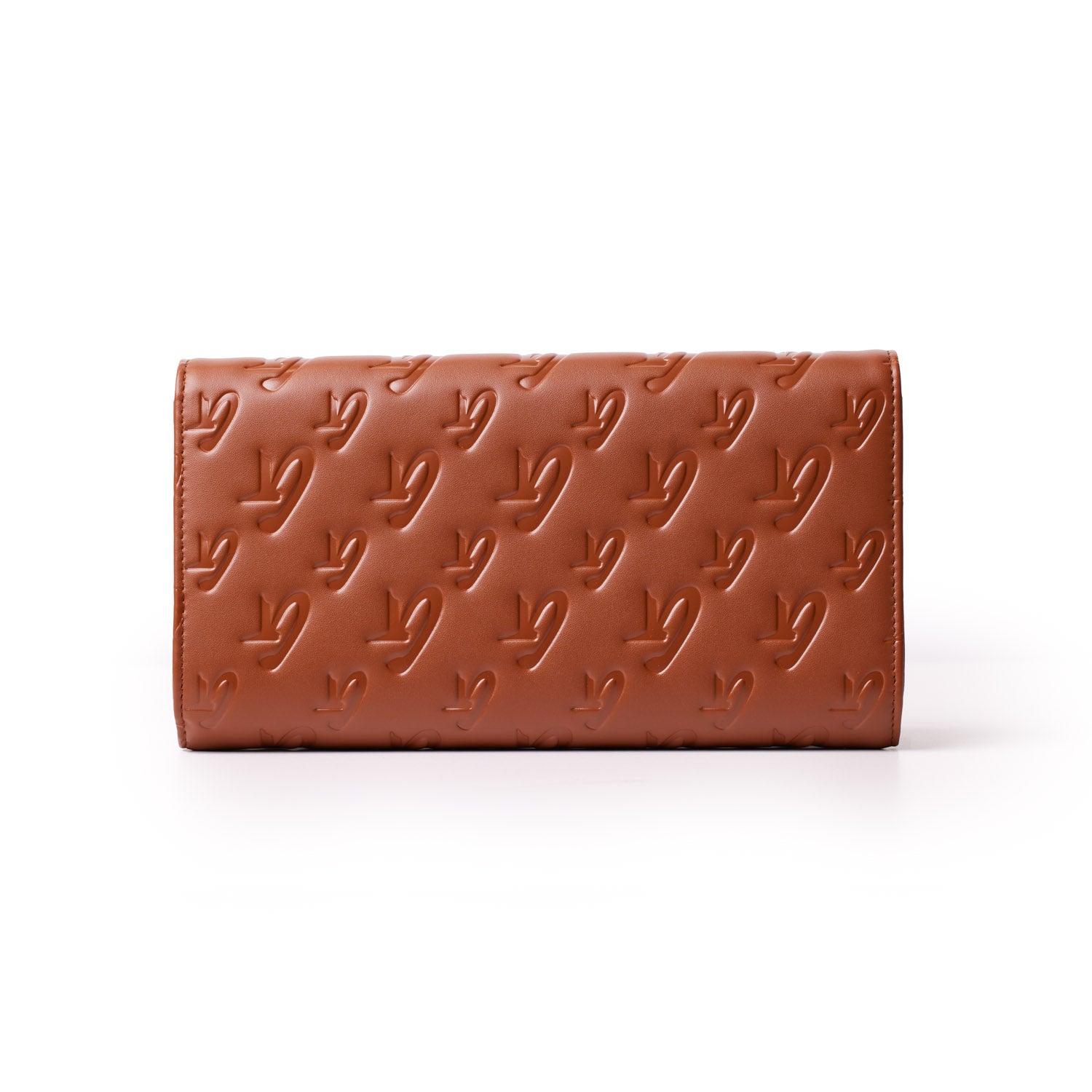 MONOGRAM TRAVEL WALLET - BROWN