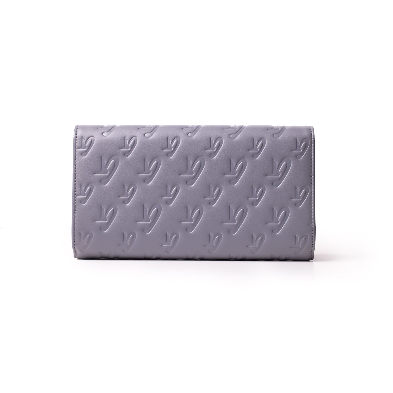 MONOGRAM TRAVEL WALLET - GRAY