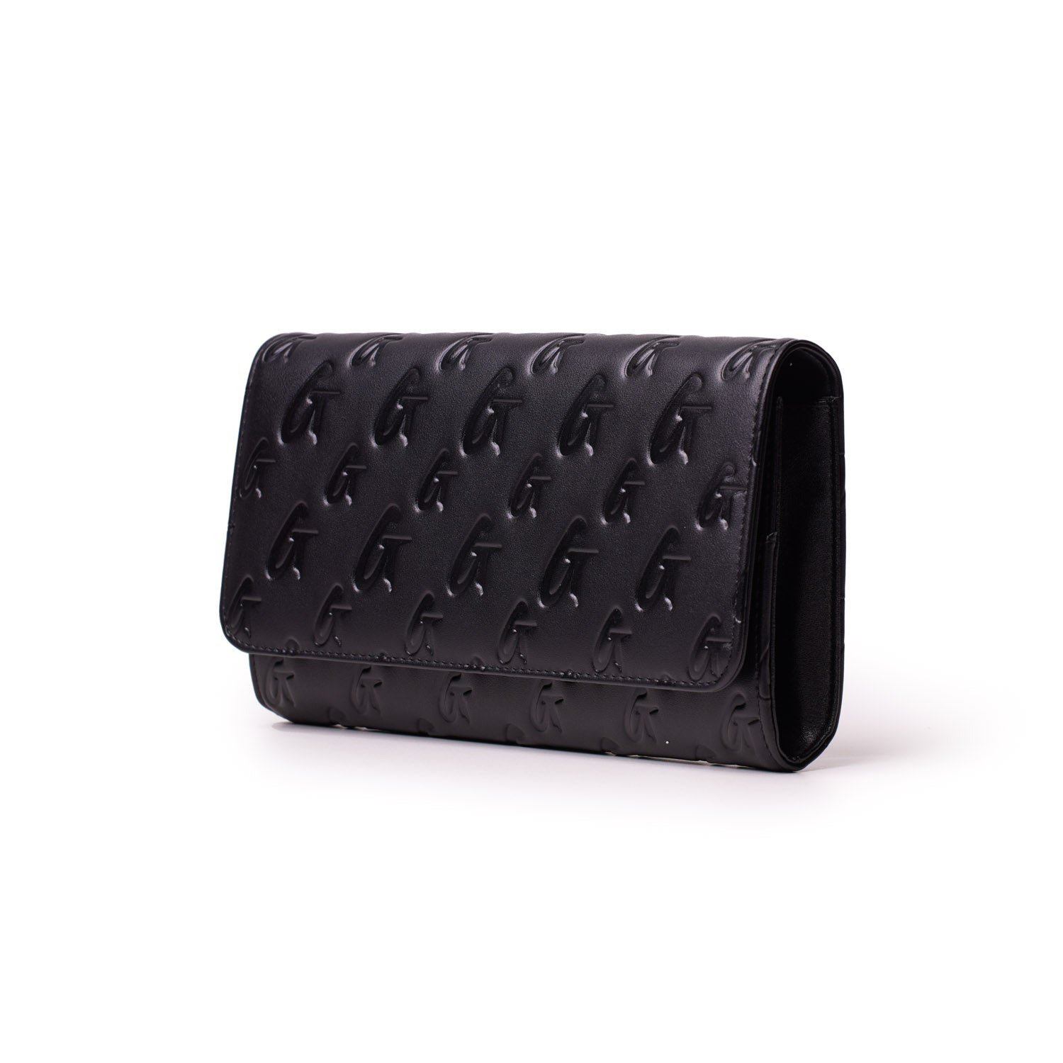 MONOGRAM TRAVEL WALLET - MATTE BLACK