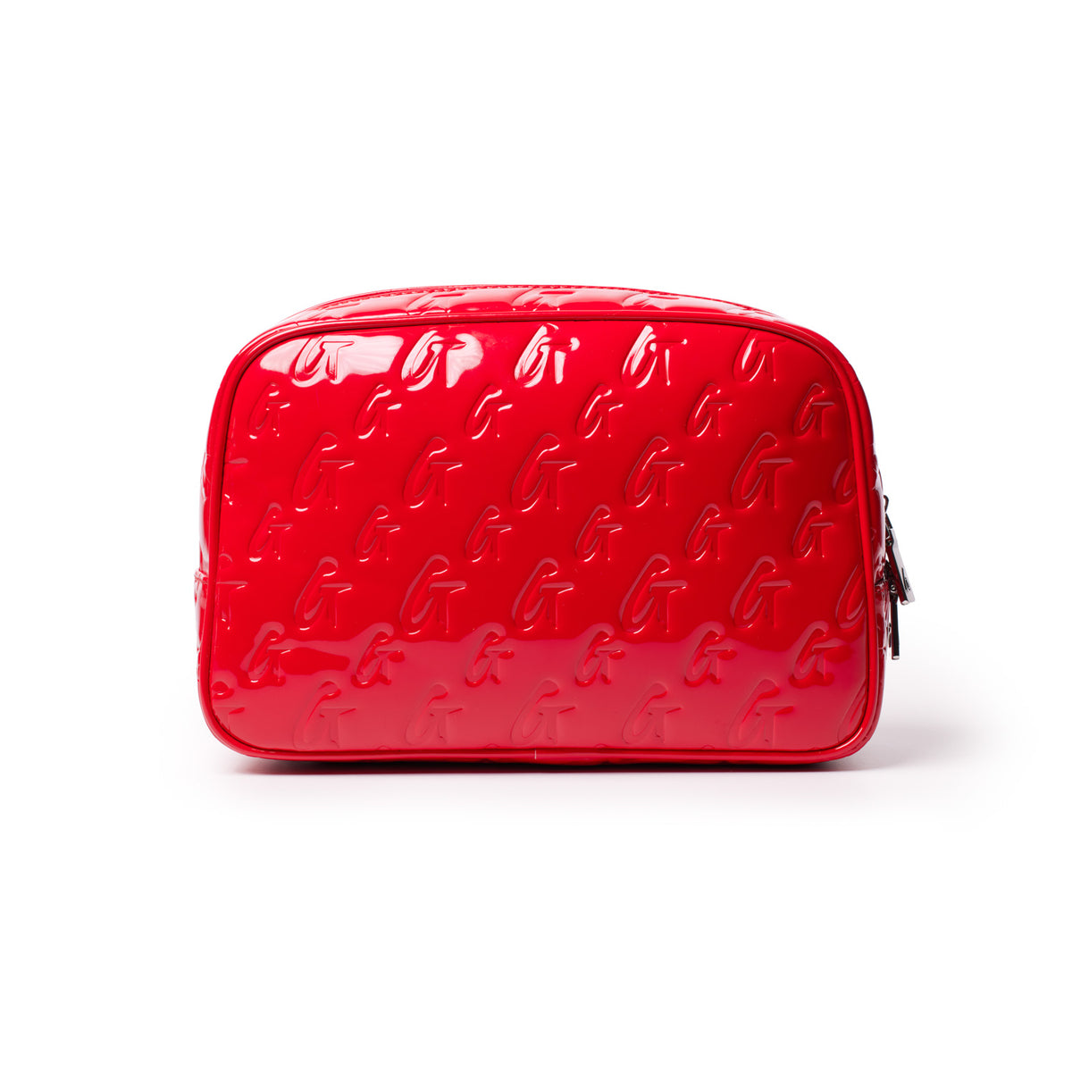 MONOGRAM TOILETRY SET - MIRROR RED