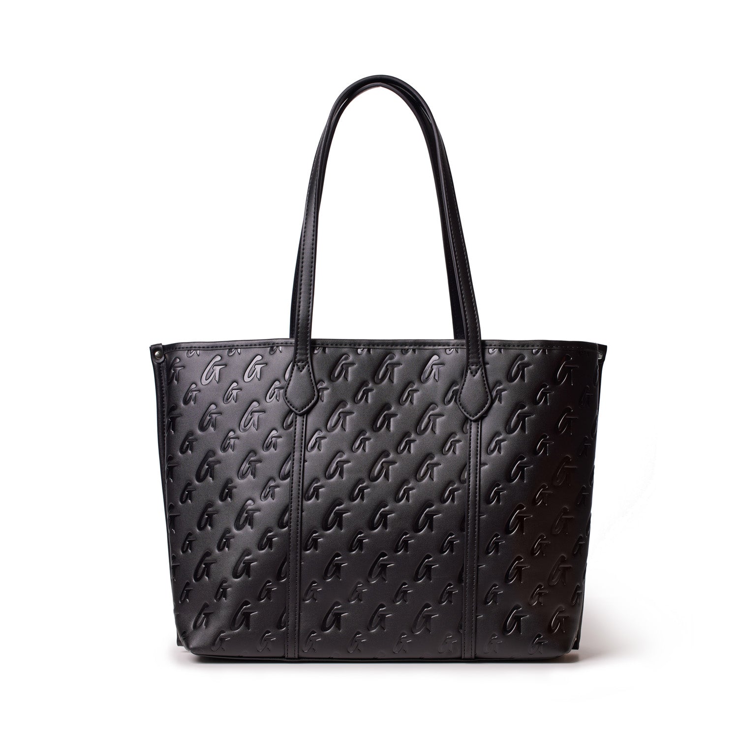 MONOGRAM SLEEK TOTE BLACK